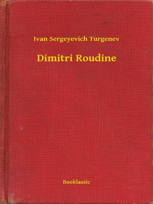 cover image of Dimitri Roudine